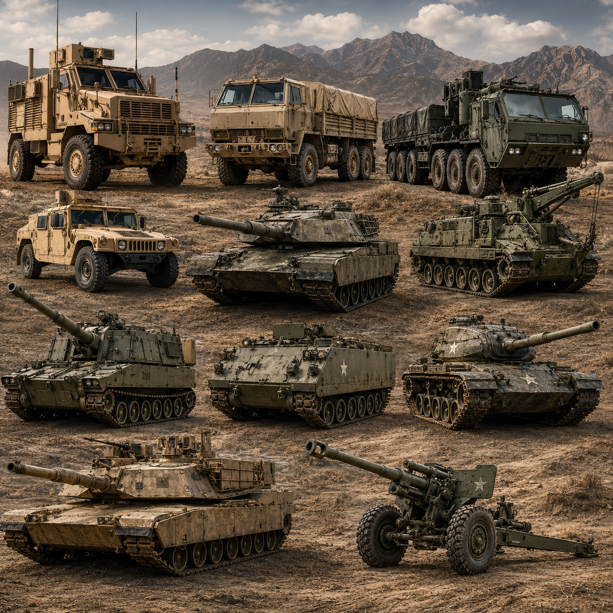 Military land vehicles
